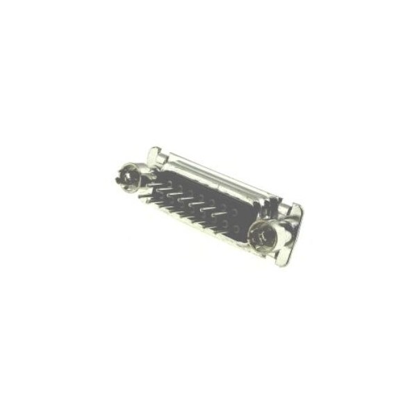 DSUB 15F PCB STR Z GF TIN